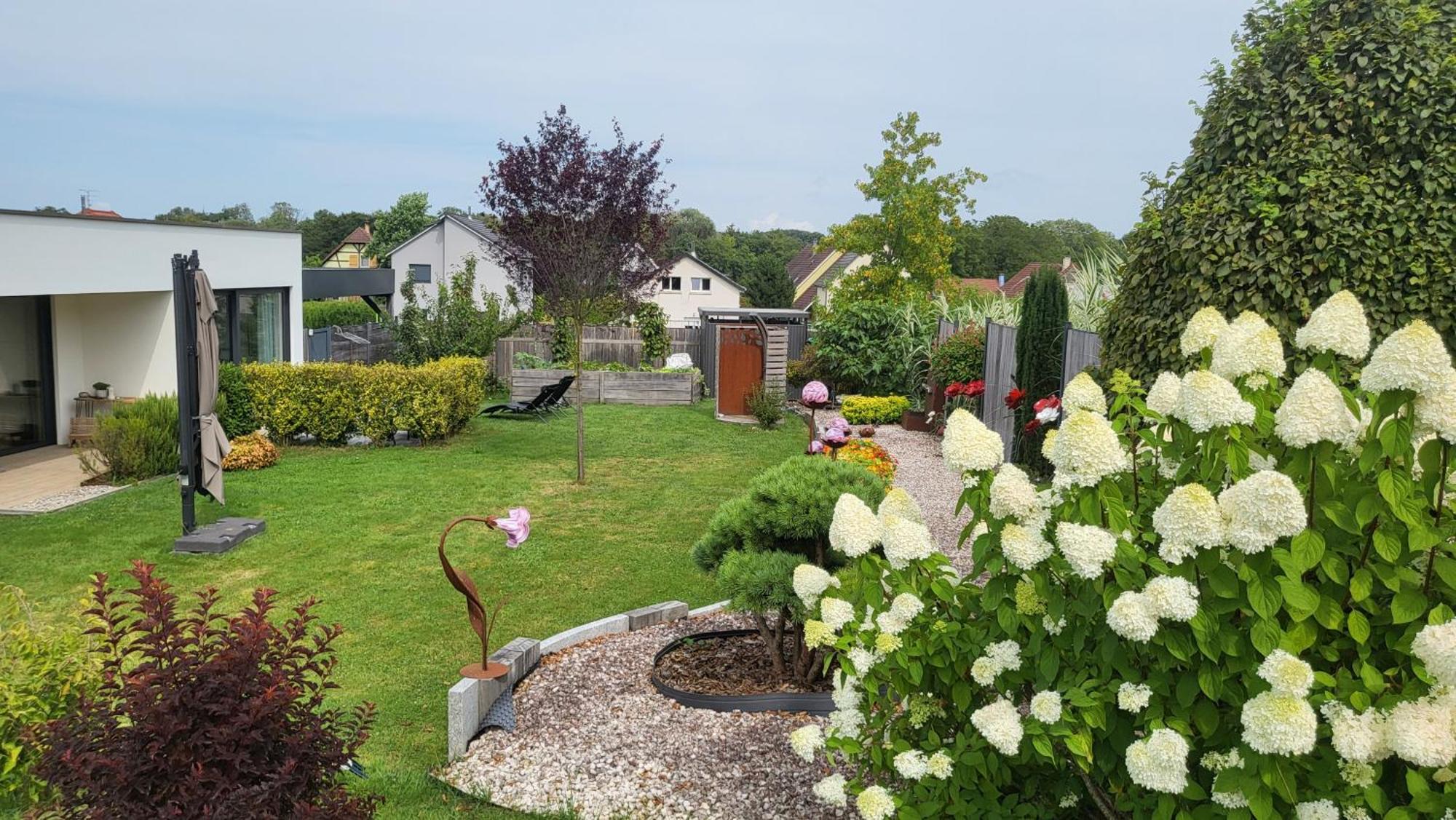 Le Jardin Des Pies Bed & Breakfast Manspach ภายนอก รูปภาพ