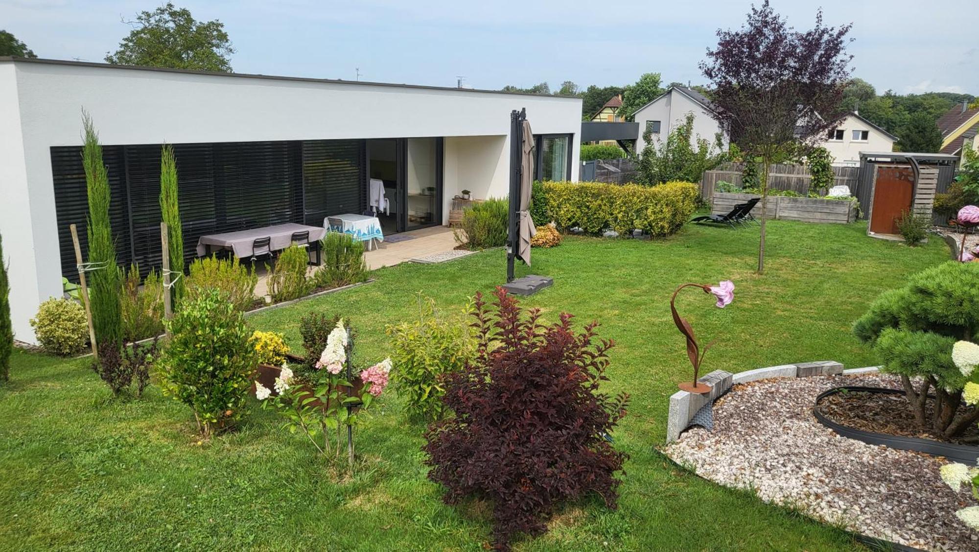 Le Jardin Des Pies Bed & Breakfast Manspach ภายนอก รูปภาพ